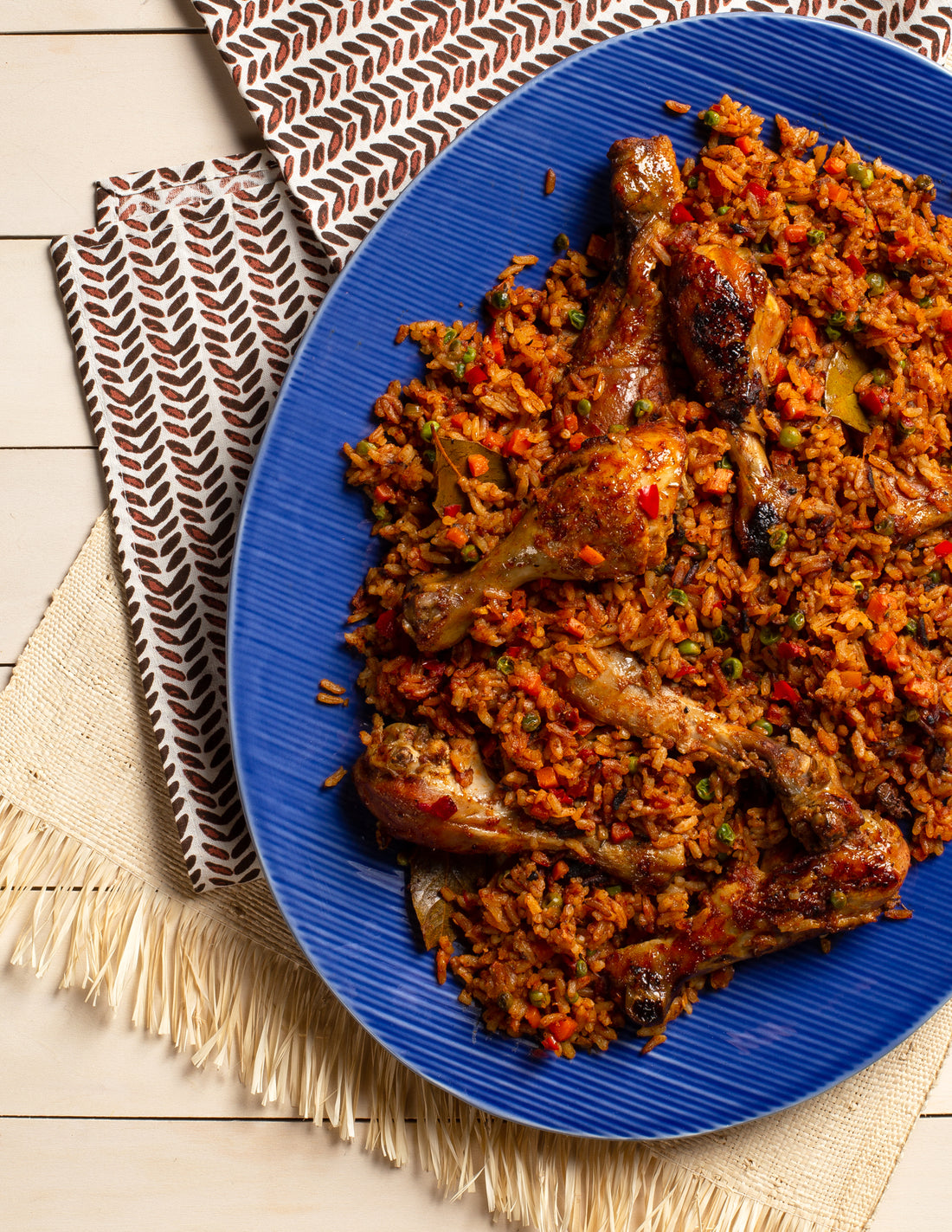 Jollof Rice with Chicken Drumsticks image