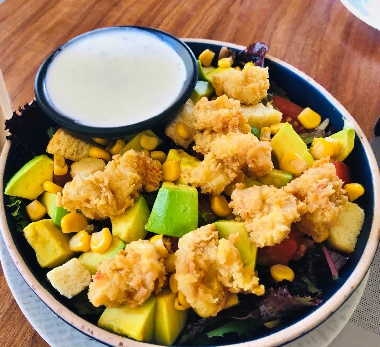 Popcorn Chicken Salad Recipe Image