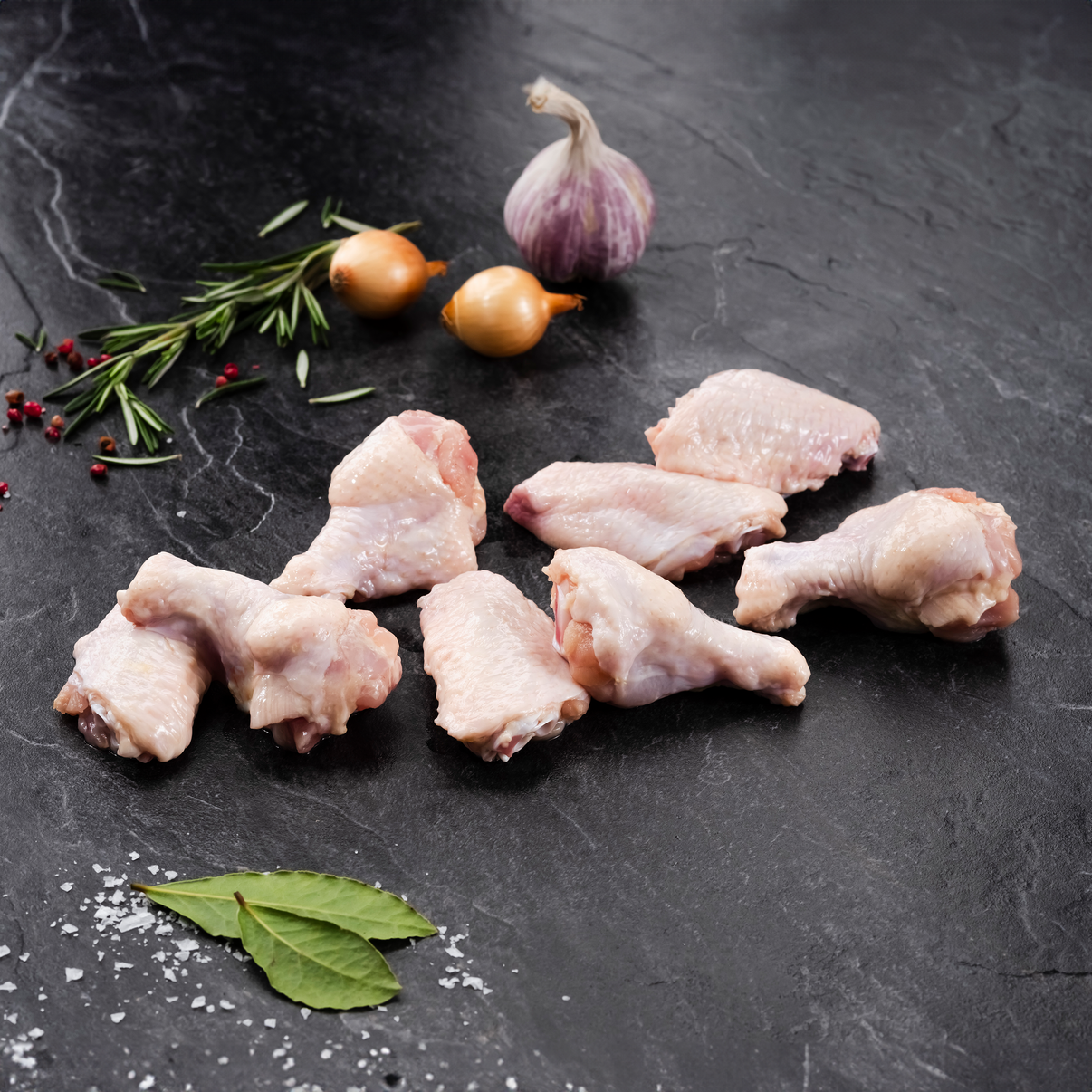 Fresh Skinless Medium Split Chicken Wings – Sunrise Poultry